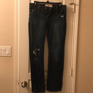 Hollister California distressed denim jeans